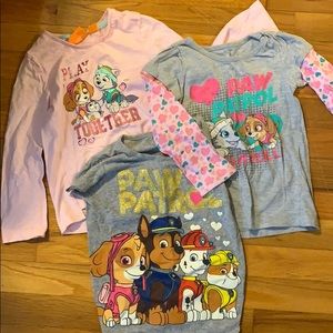 Paw Patrol girl shorts x 3